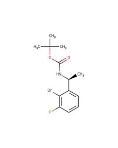 Astatech (S)-TERT-BUTYL (1-(2-BROMO-3-FLUOROPHENYL)ETHYL)CARBAMATE; 1G; Purity 95%; MDL-MFCD32660257